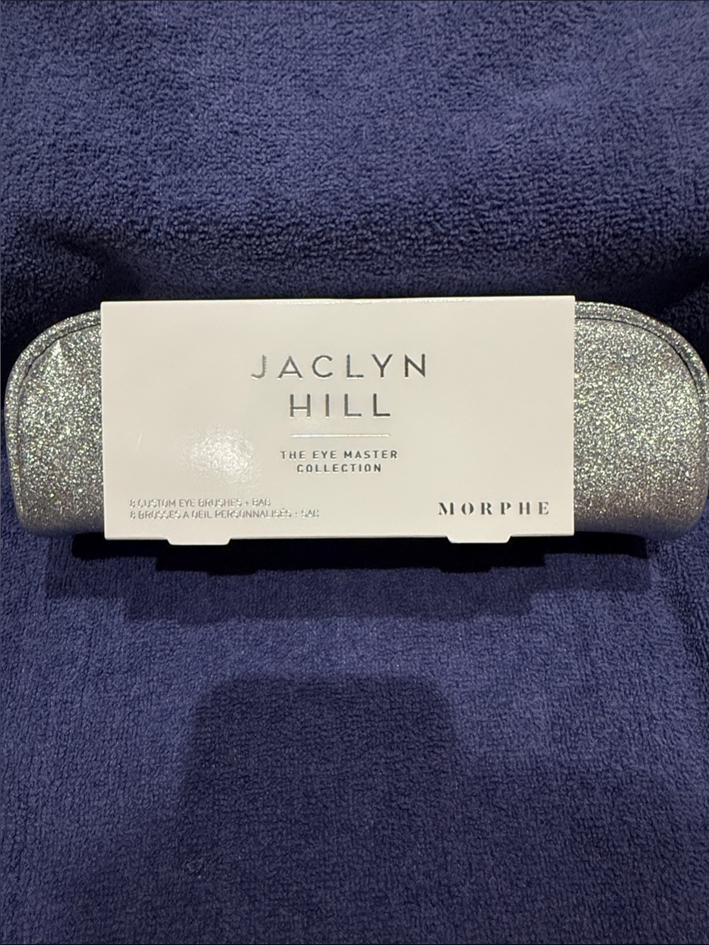 Morphe Jaclyn Hill The Eye Master Collection Palette - Silver Glitter Case